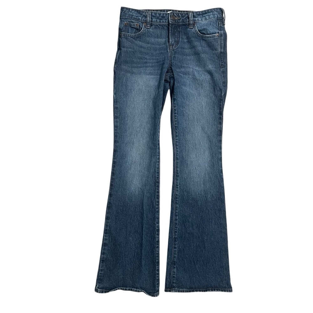 PacSun Women's Jade Low Rise Boot Cut Jeans in Classic Blue 25 Pacific Sunwear